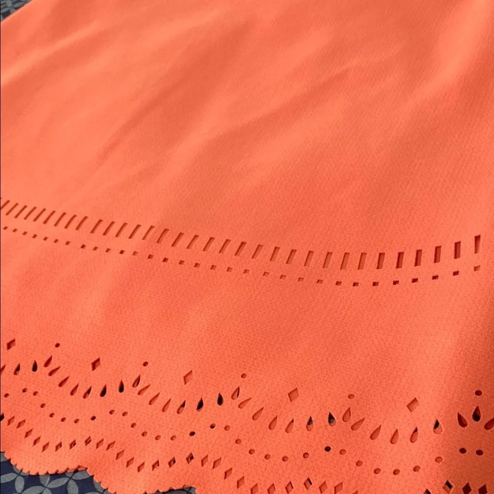 LOFT Pink Embellished A-Line Mini Skirt Resort Wear